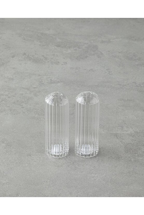 Pulse Cam 2li Tuzluk - Biberlik 11x3,5 cm Şeffaf
