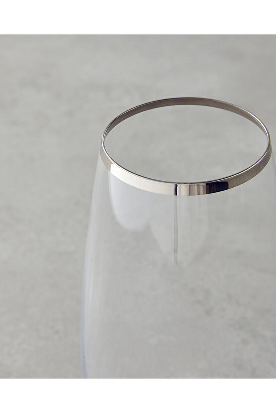 Serenity Kristalin 2li Bardak 400 ml Silver