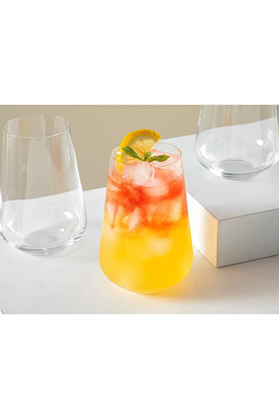 Arzu Sabancı Cozza Kristal 3lü Meşrubat Bardağı 380 ml