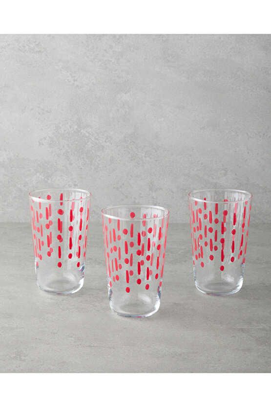 Fusion Cam 3lü Bardak 400 ml Pembe