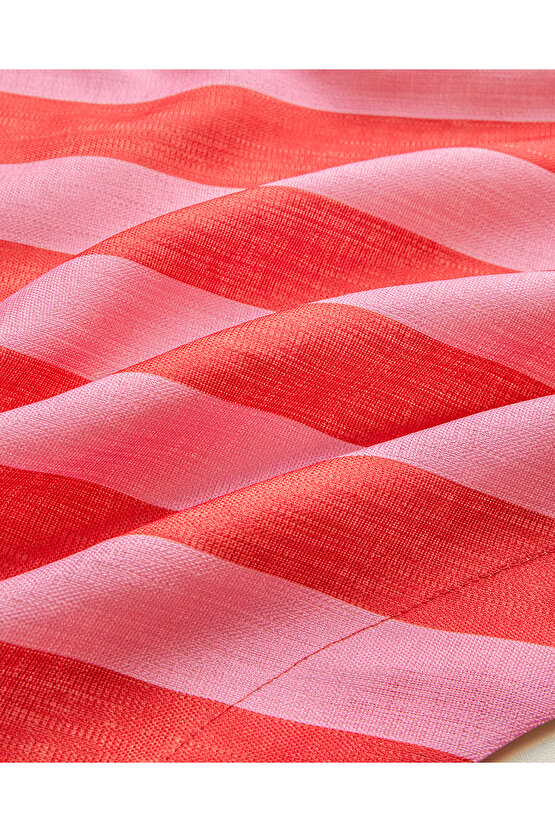 Summer Orange Polyester Mutfak Önlüğü 65x75 cm Kırmızı-Pembe