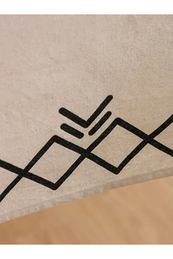 LCW HOME Siyah Çizgi Desenli Runner 45x150 Cm