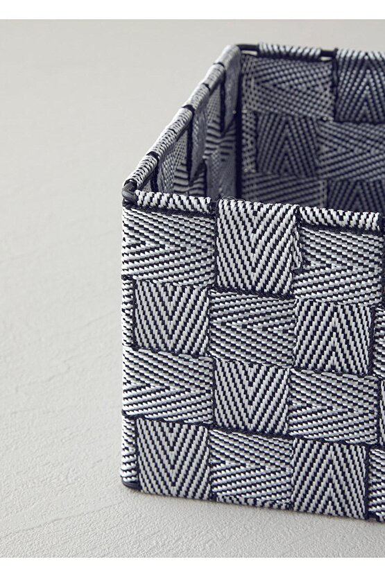 Shine Sepet 16x16x9 cm Siyah - Beyaz (29.03.2025)