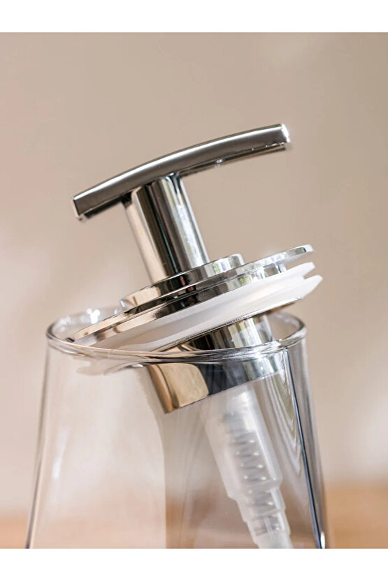 LCW HOME Renksiz 3 Parça Cam Banyo Seti