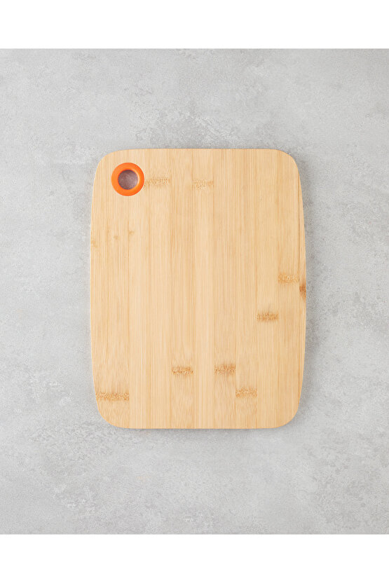 Cora Bambu Kesme Tahtası 30x23 cm Turuncu