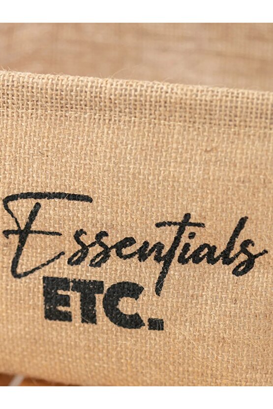 Baskılı Organizer Sepet 20x16x14 Cm