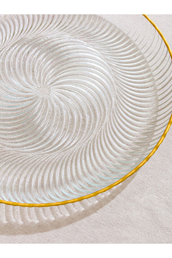 Desenli Cam Tabak 32 Cm - W4IY22Z8