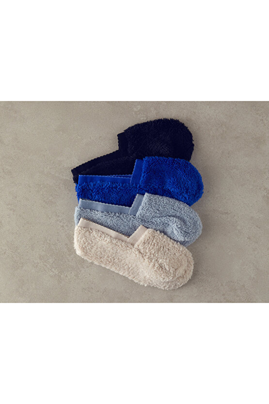 New Soft Kadın Peluş Çorap Gri