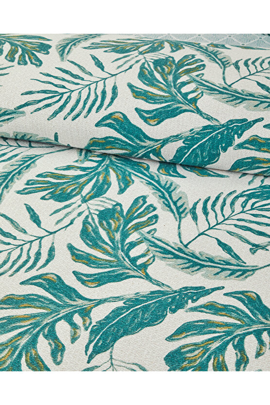 Tropical Breeze Çift Kişilik Pike Takımı Yeşil