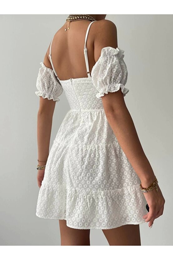 ucca Kolu astikli ini Elbise