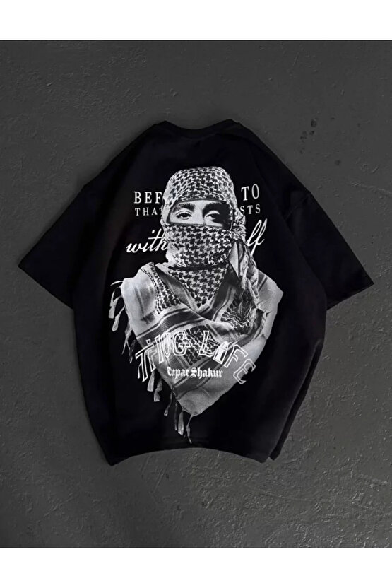 MDB Unisex Baskılı Oversize Thirt iyah