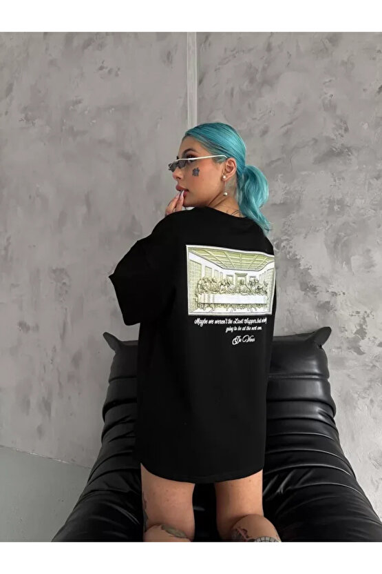 MDB Unisex Baskılı Oversize Thirt iyah