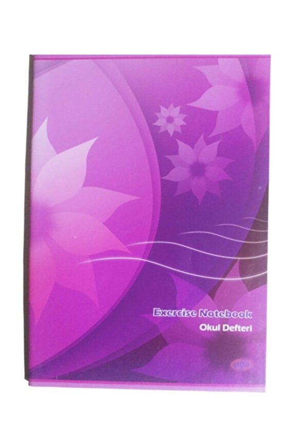 Alfa Defter. 60 Yaprak. Çizgisiz. A4. Tel Dikişli.