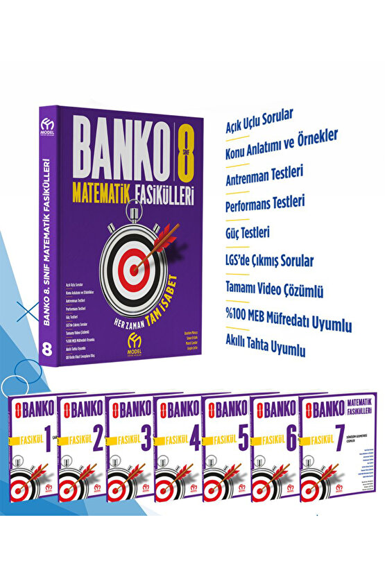 BANKO 8.SINIF MATEMATİK FASİKÜLLERİ