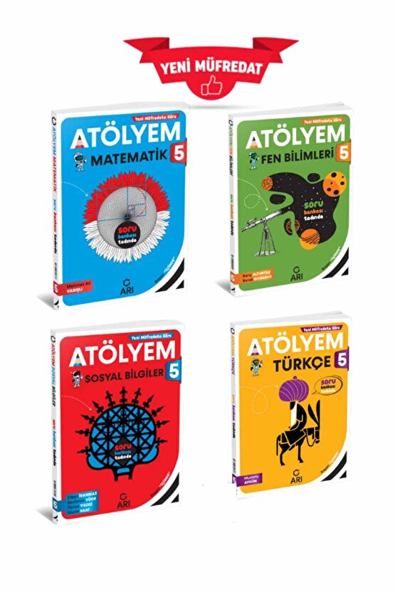 - 5.sınıf Fen - Matematik - Türkçe - Sosyal Bilgiler Atölyem