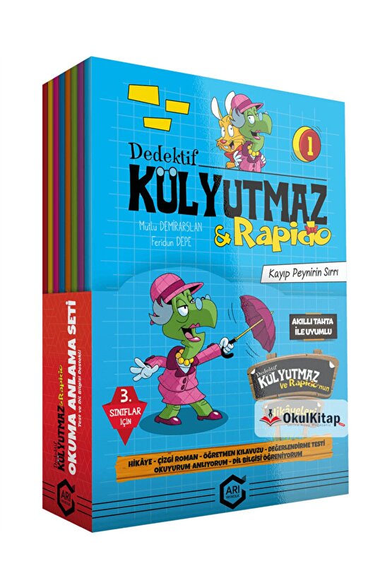 Dedektif Külyutmaz Ve Rapido Okuma Anlama Seti 3. Sınıf