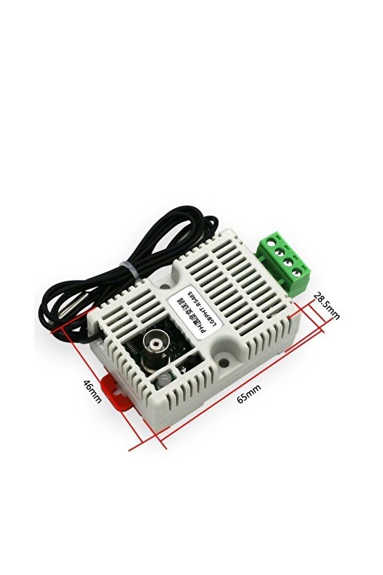 Endüstriyel pH ve Sıcaklık Transmitteri - 4-20mA Çıkışlı Sensör Modülü (0-14pH)