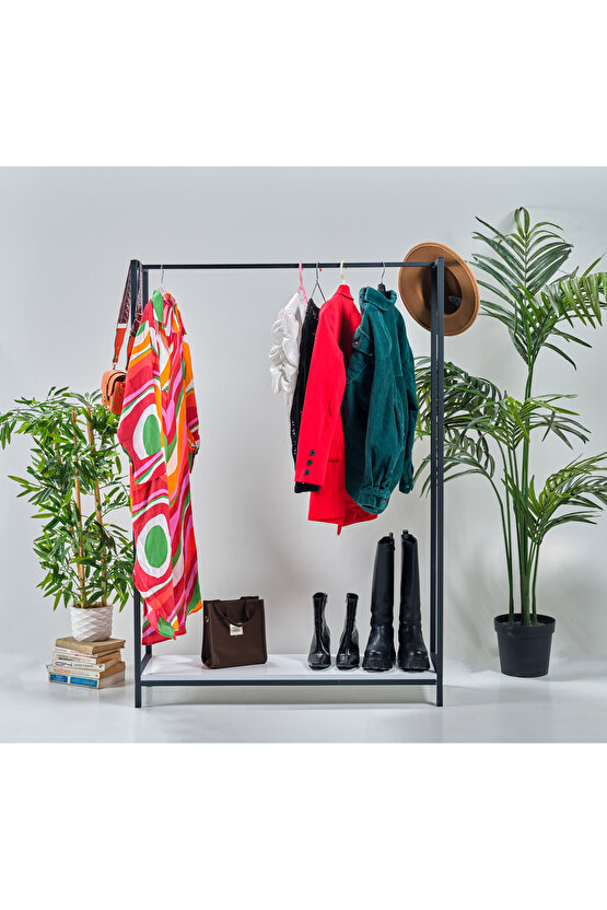 SCHÜCO Rafsız Askılık Konfeksiyon Askısı Elbise Askılığı