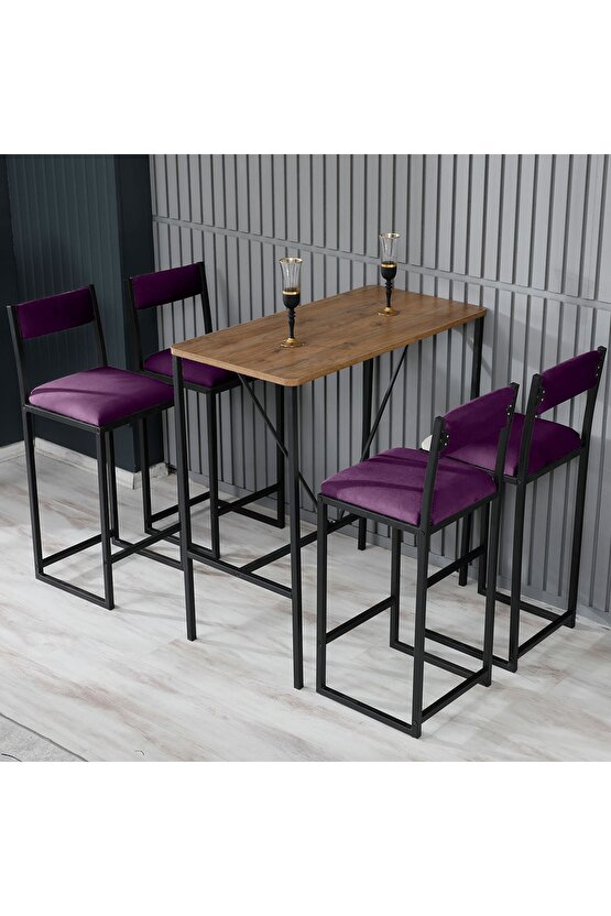 Zürih Bar Sandalyesi Ada Mutfak Sandalyesi Bar Taburesi