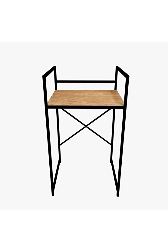 Unisex Bisiklet Yaka Baskılı Oversize T-Shirt - Siyah