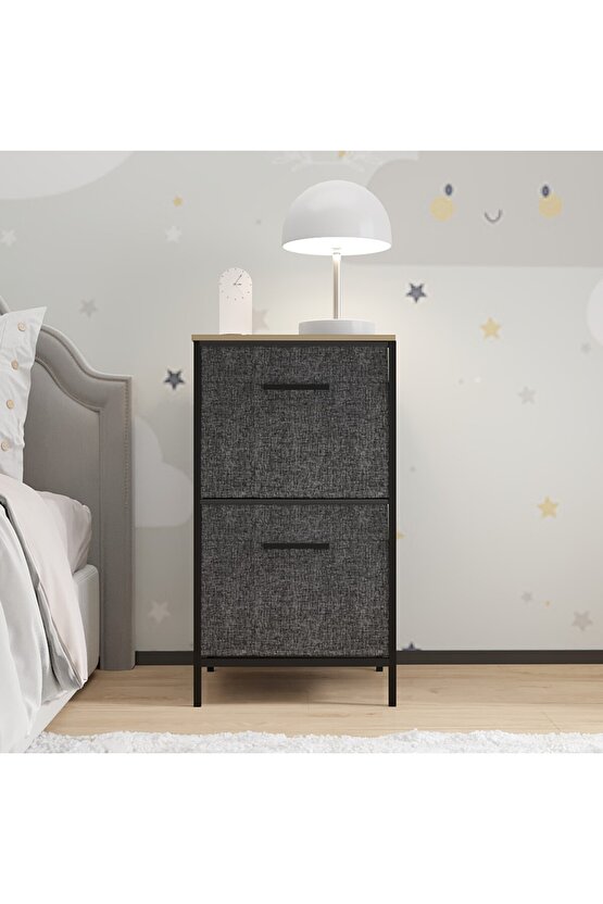 Unisex Bisiklet Yaka Baskılı Oversize T-Shirt - Beyaz