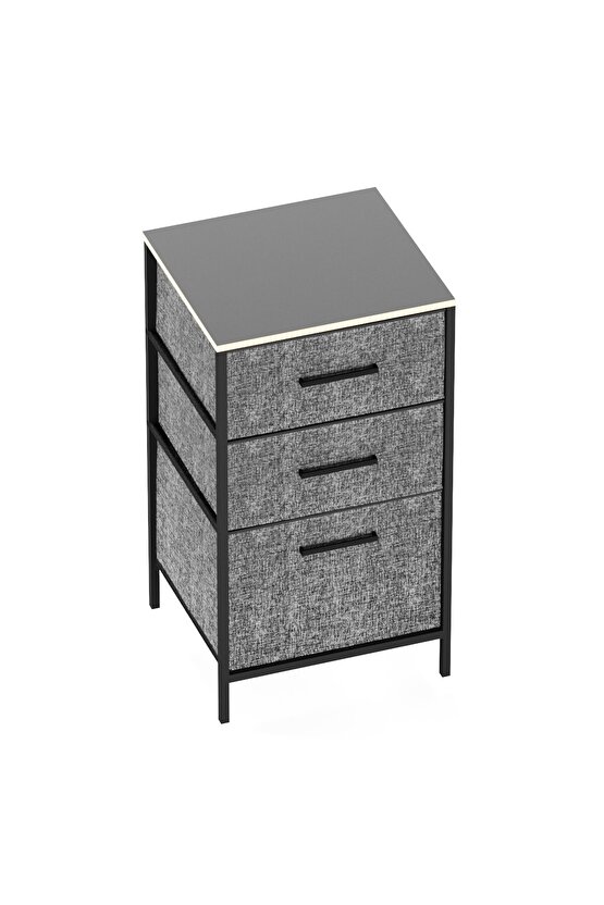 Çocuk 3 Çekmeceli Orta Boy Komodin Sehpa