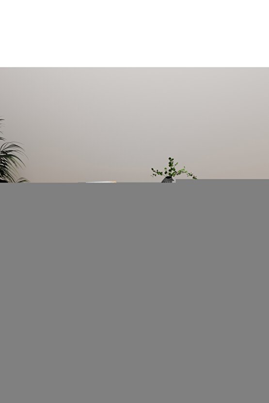 Unisex Bisiklet Yaka Baskılı Oversize T-Shirt - Beyaz