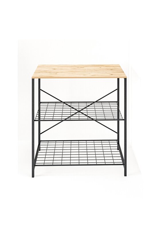 Çok Amaçlı Mutfak Rafı Bangosu Masa Geniş