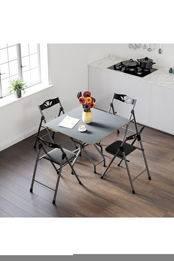 Unisex Bisiklet Yaka Baskılı Oversize T-Shirt - Siyah