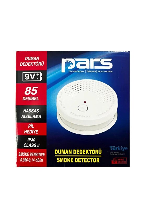 PİLİ DUMAN DEDEKTÖRÜ PARS