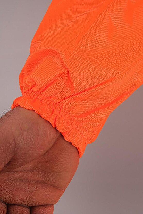 BESTGUARD Yağmurluk Oxford Reflektörlü Turuncu Takım