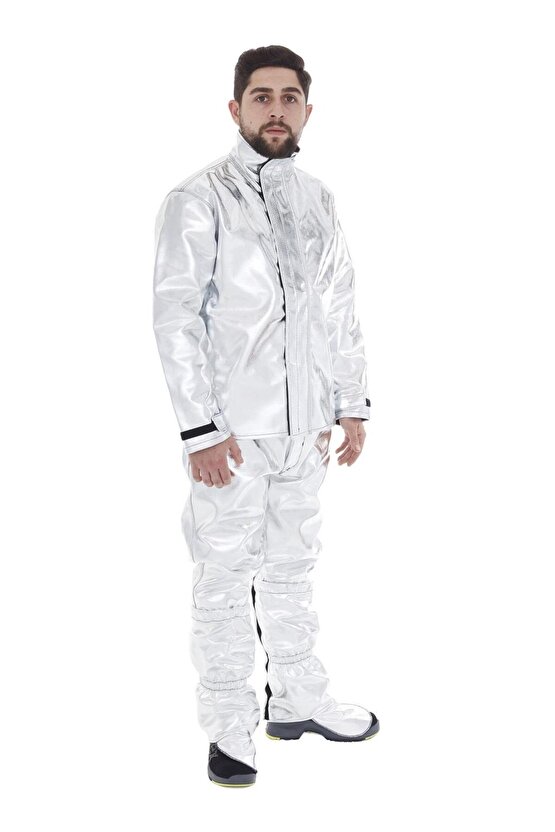 ALÜMİNİZE YANGINA YAKLAŞMA ELBİSES CEKET PANTOLON BAŞLIK