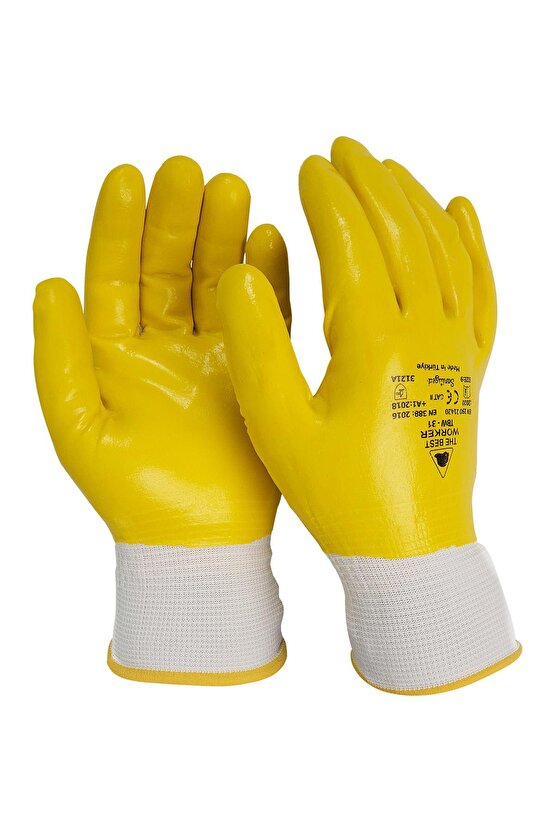 BESTGUARD TBW31 TAM KAPLI SARI ELDİVEN