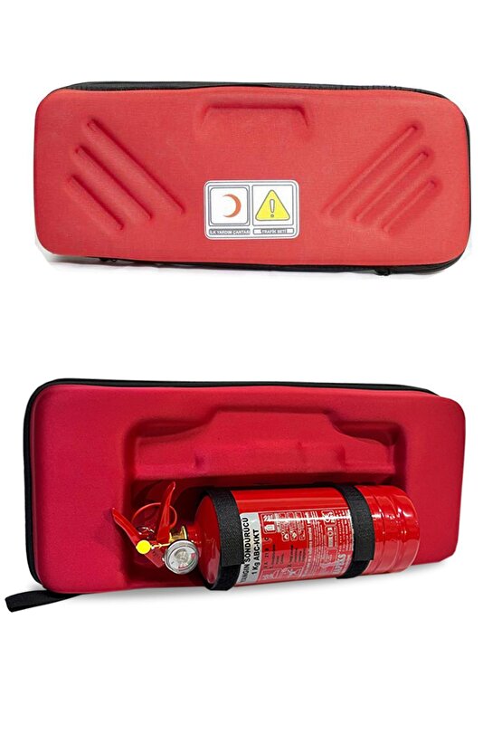 Eva Trafik Ve Ilk Yardım Seti Ekonomik - Tüvtürk Uyumlu Eva Trafik Seti Tüp 4 Yıl Garantili