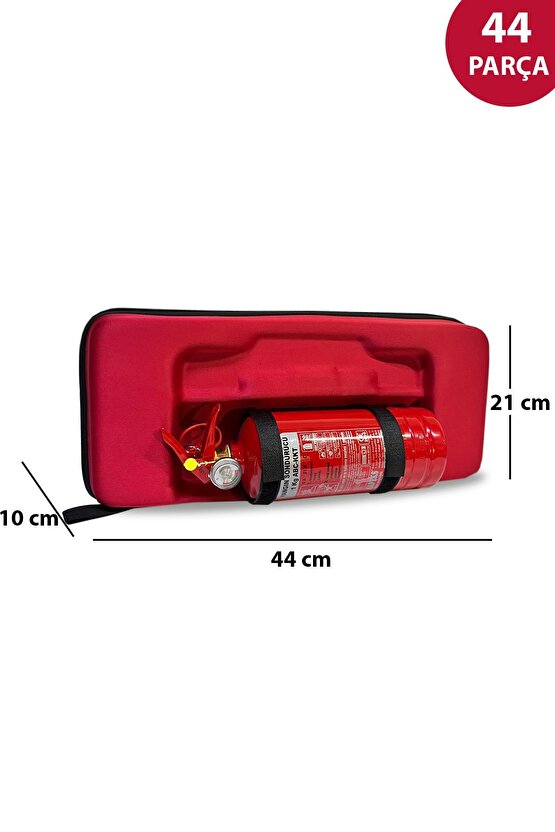 Eva Trafik Ve Ilk Yardım Seti Lüx - Tüvtürk Uyumlu Eva Trafik Seti Tüp 4 Yıl Garantili
