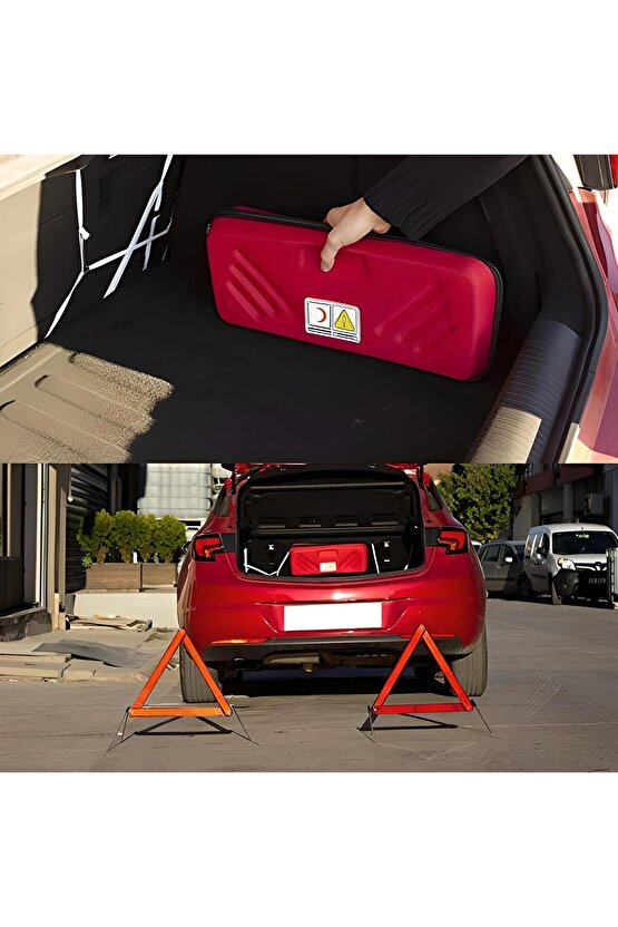 Eva Trafik Ve Ilk Yardım Seti Lüx - Tüvtürk Uyumlu Eva Trafik Seti Tüp 4 Yıl Garantili