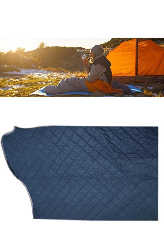 -35 Derece Su Geçirmez Içi Polarlı Laciver Renk Uyku Tulumu