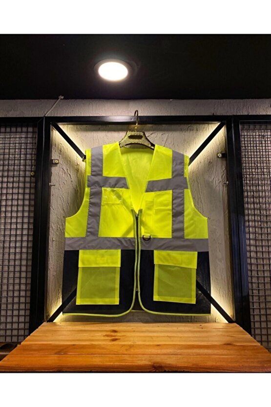 Yönetici Yeleği Mühendis Tipi Dolunay Iş Güvenliği