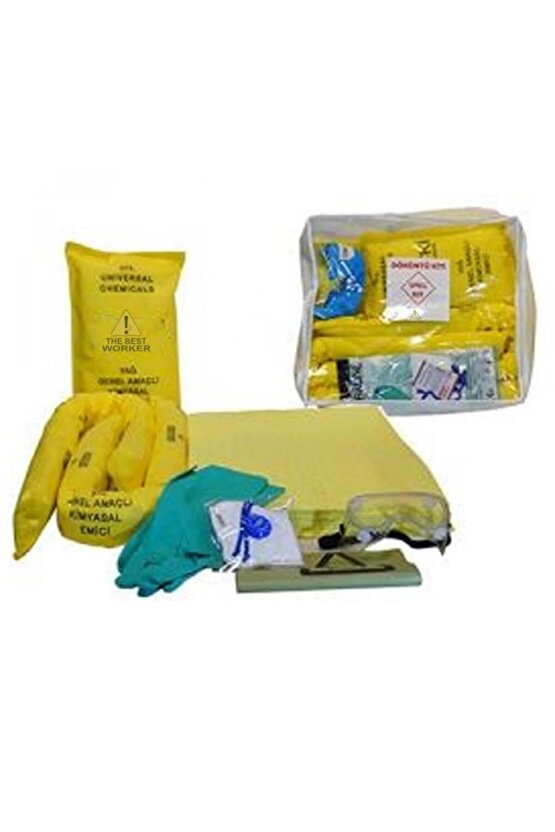 Tbw Kimyasal Emici Taşınabilir Döküntü Kit 30 lt