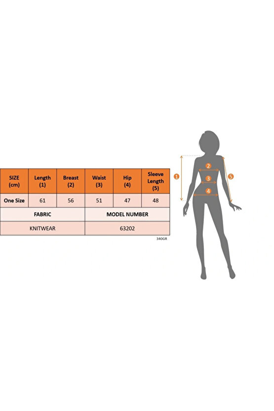 Kadın Uzun Kollu V Yakalı çift Renkli Triko Bluz