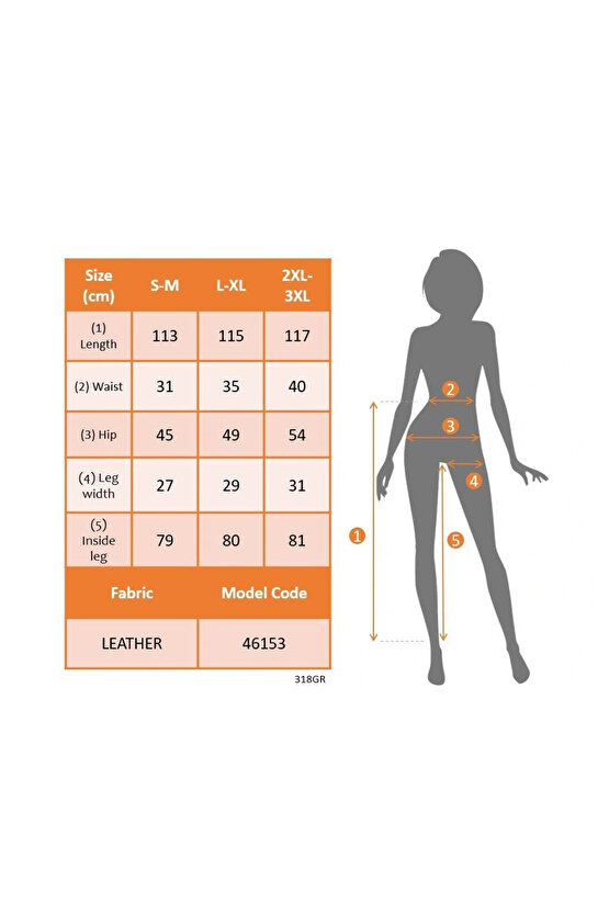 Kadın Yüksek Bel Beli Büzgülü Paçaya Doğru Geniş Deri Pantolon
