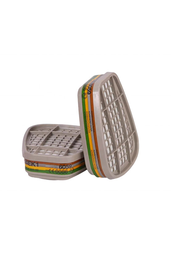 3M 6059 Kömürlü Gaz Maskesi Filtresi