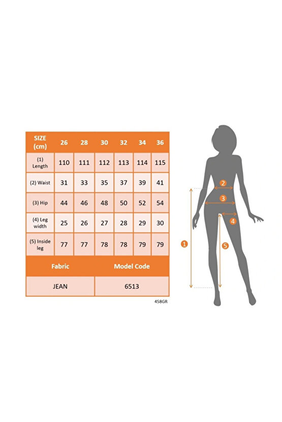 Kadın Yüksek Bel Tek Düğmeli Paçaya Doğru Genişleyen Kot Pantolon