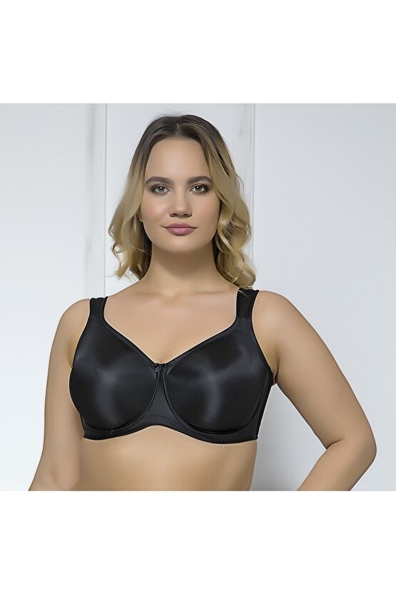 Kadın Uzun Kollu Balıkçı Yaka Damla Detaylı Kadife Bluz