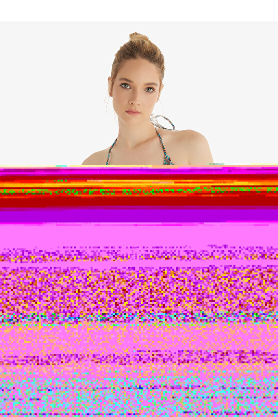 Kadın Uzun Kollu Madonna Yaka Dantelli Yandan Bağlamalı Ithal Krep Tulum