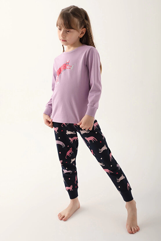 KIZ İKİLİ TAKIM - LİLA