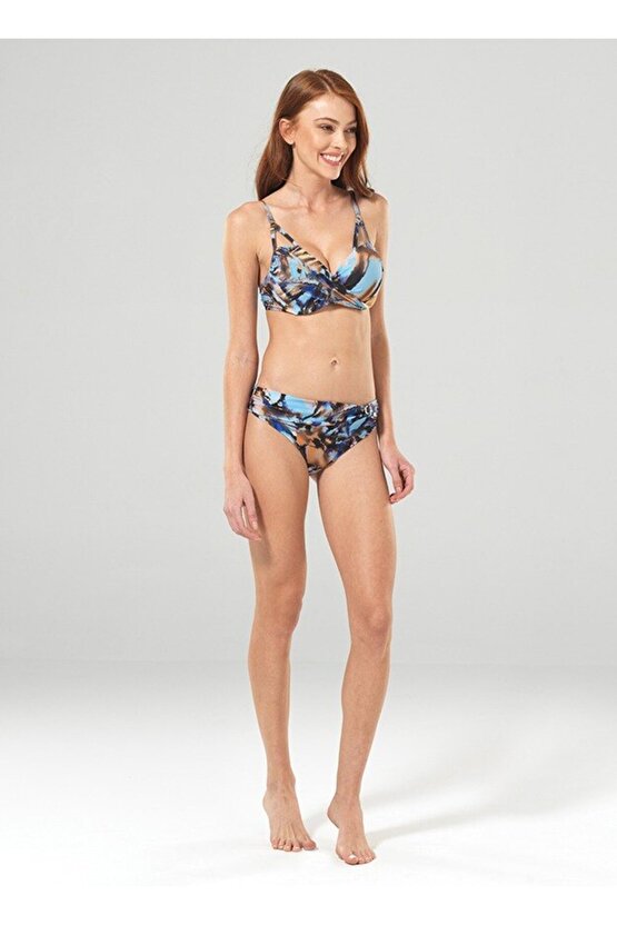 Kadın Bikini Alt 8897 - Leopar Baskılı