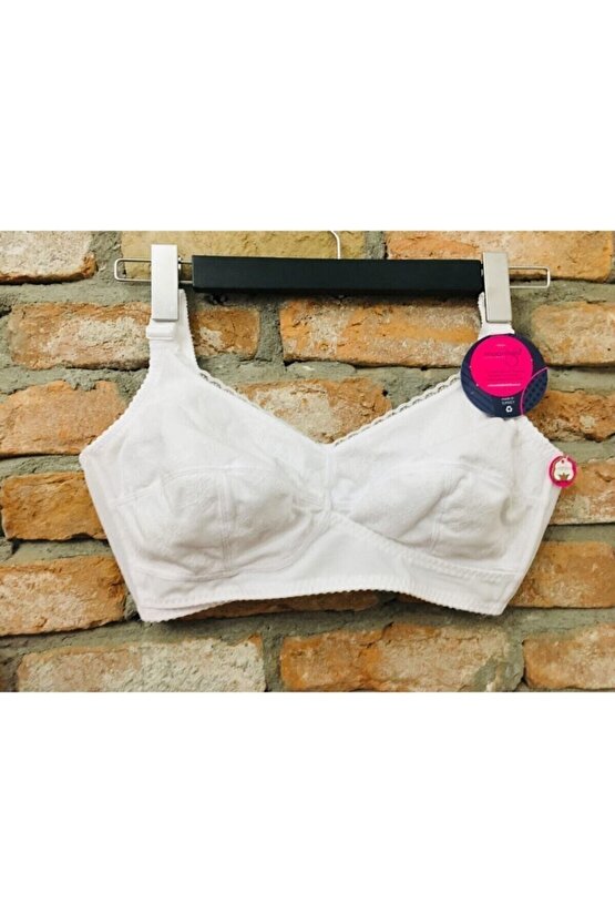 2168 Kadın Beyaz Minimizer Toparlayıcı Sütyen