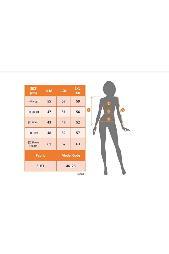 Kadın Uzun Kollu önü Açık Düğmeli Kısa Süet Ceket