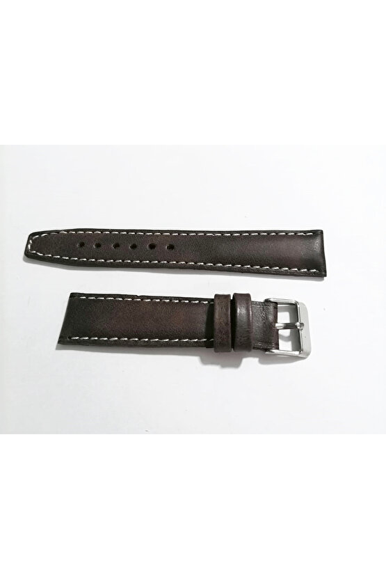 Her Saate Uygun 18 MM Hakiki Dana Derisi ( 261 ) koyu kahve